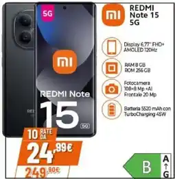 Expert Xiaomi Redmi Note 15 5G offerta