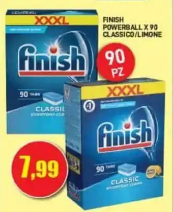 Maury's Finish Powerball x 90 Classico/Limone 90 pz offerta