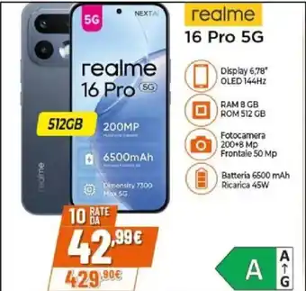 Expert realme 16 Pro 5G offerta