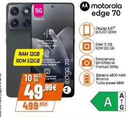 Expert motorola edge 70 offerta
