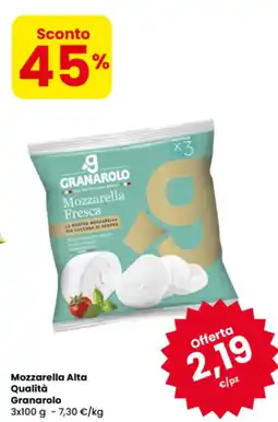 Eurospar Mozzarella Alta Qualità Granarolo offerta