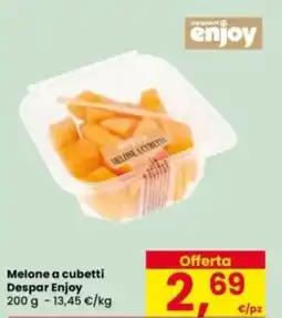 Eurospar Melone a cubetti Despar Enjoy offerta