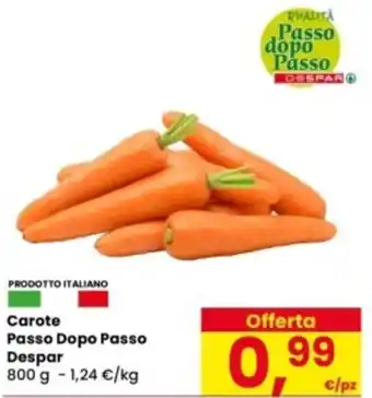 Eurospar Carote Passo Dopo Passo Despar offerta