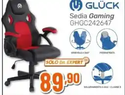 Expert Glück Sedia Gaming GHGC242647 offerta