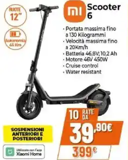 Expert Xiaomi Scooter 6 offerta