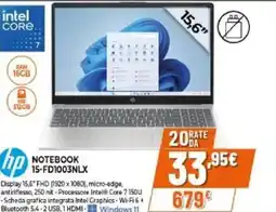 Expert Hp notebook 15-FD1003NLX offerta