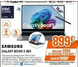 Expert Samsung galaxy book 5 360 offerta