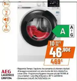 Expert Aeg lavatrice LR6FG94 offerta