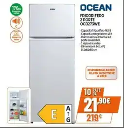 Expert Ocean frigorifero 2 porte OCD273WE offerta