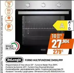 Expert Delonghi forno multifunzione DM9XLPPP offerta