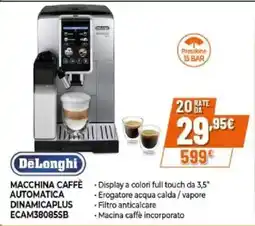 Expert Delonghi macchina caffè automatica dinamicaplus ECAM38085SB offerta