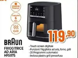 Expert Braun friggitrice ad aria HF5075 offerta