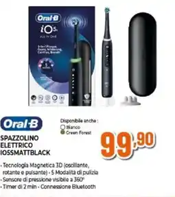 Expert Oral-b spazzolino elettrico IO5 smattblack offerta