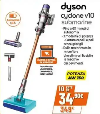 Dyson cyclone v10 submarine