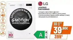 Expert Lg lavatrice F4NX1009NWB offerta