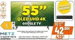 Expert Metz tv qled 55" uhd 4K 55MQH75EXZ offerta