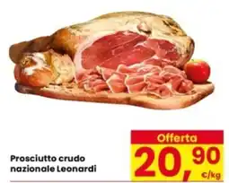 Eurospar Prosciutto crudo nazionale Leonardi offerta