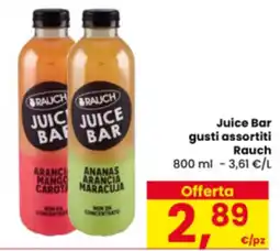 Eurospar Juice Bar Rauch offerta