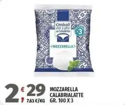 Vivo Supermercati Mozzarella calabrialatte offerta