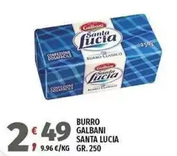 Vivo Supermercati Burro galbani santa lucia offerta