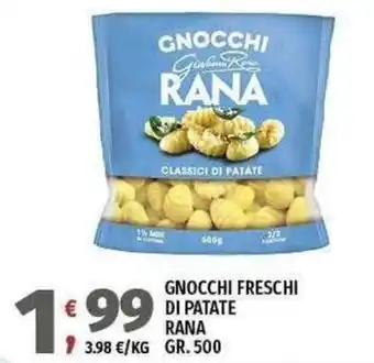 Vivo Supermercati Gnocchi freschi di patate rana offerta