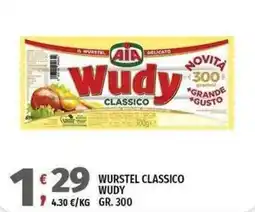 Vivo Supermercati Wurstel classico wudy offerta