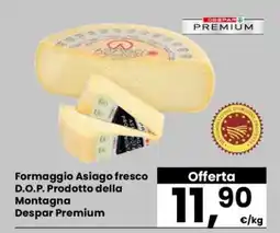 Eurospar Formaggio Asiago fresco offerta