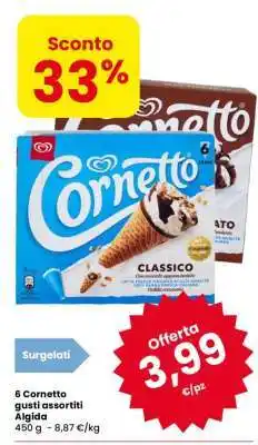 Eurospar 6 Cornetto offerta