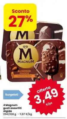 Eurospar 4 Magnum gusti assortiti offerta