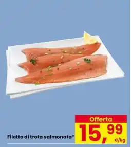 Eurospar FILETTO DI TROTA SALMONATA offerta