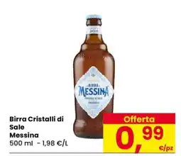 Eurospar Birra Cristalli di Sale offerta