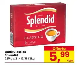 Eurospar Caffè classico SPLENDID offerta
