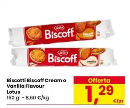 Eurospar Biscotti Biscoff Cream o Vanilla Flavour offerta