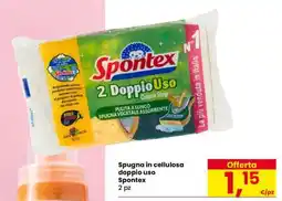 Eurospar Spugna in cellulosa doppio uso offerta