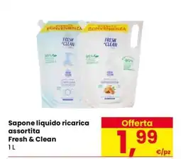 Eurospar Sapone liquido ricarica assortita offerta