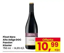 Eurospar Pinot Nero Alto Adige DOC Passion offerta