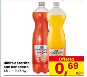 Eurospar Bibite assortite San Benedetto offerta