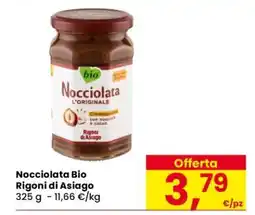 Eurospar Nocciolata Bio Rigoni di Asiago offerta