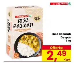 Eurospar Riso Basmati Despar offerta