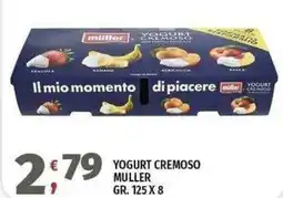 Vivo Supermercati Yogurt cremoso muller offerta