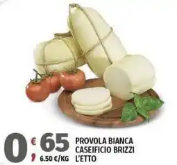 Vivo Supermercati Provola bianca caseificio brizzi offerta