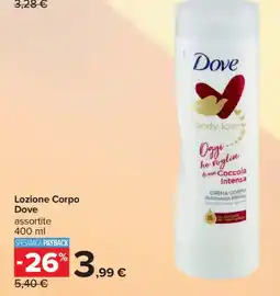 Carrefour Iper Lozione Corpo Dove offerta