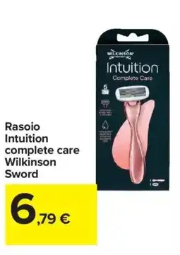 Carrefour Iper Rasoio Intuition complete care Wilkinson Sword offerta