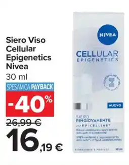 Carrefour Iper Siero Viso Cellular Epigenetics Nivea offerta