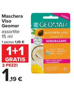 Carrefour Iper Maschera Viso Geomar offerta