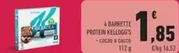 Conad 4 barrette protein Kellogg's offerta