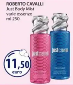 Acqua & Sapone Roberto Cavalli Just Body Mist offerta