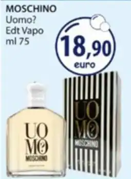 Acqua & Sapone Moschino Uomo? Edt Vapo offerta
