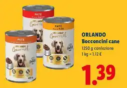 Lidl ORLANDO Gourmet Bocconcini cane offerta