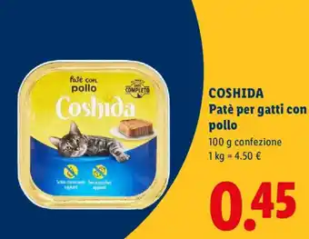 Coshida Paté per gatti con pollo